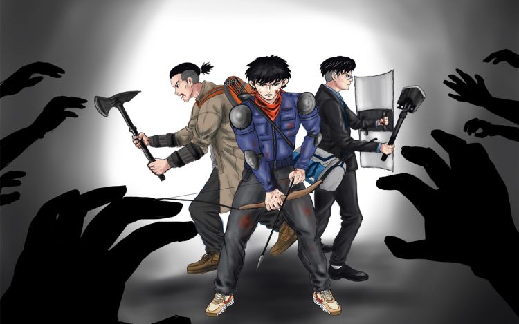 三贱客之丧尸围城漫画