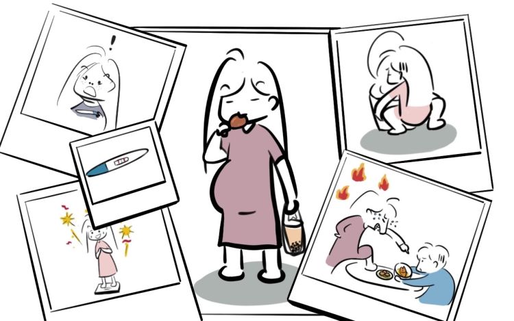 怀孕这件小事漫画